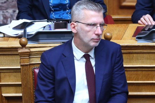 Ο Σκέρτσος διαψεύδει το γεύμα με Στουρνάρα: «Ιστορίες επιστημονικής φαντασίας»